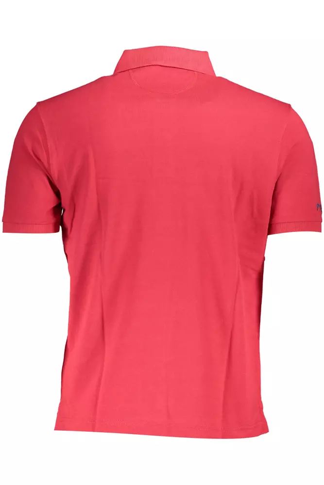 La Martina Elegant Pink Cotton Polo Shirt