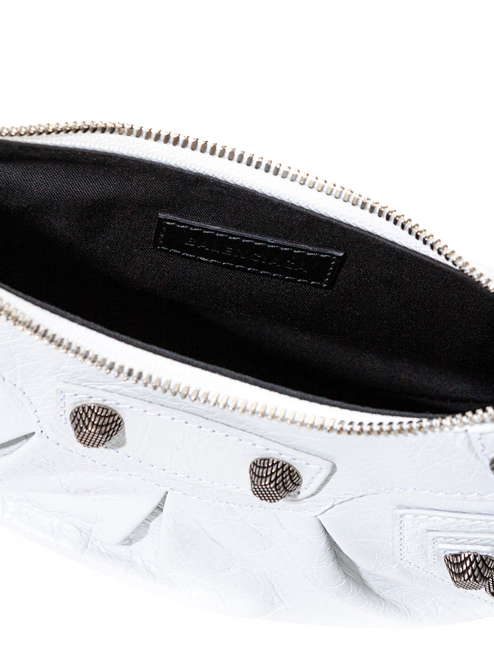 Balenciaga Chic White Leather Shoulder Bag