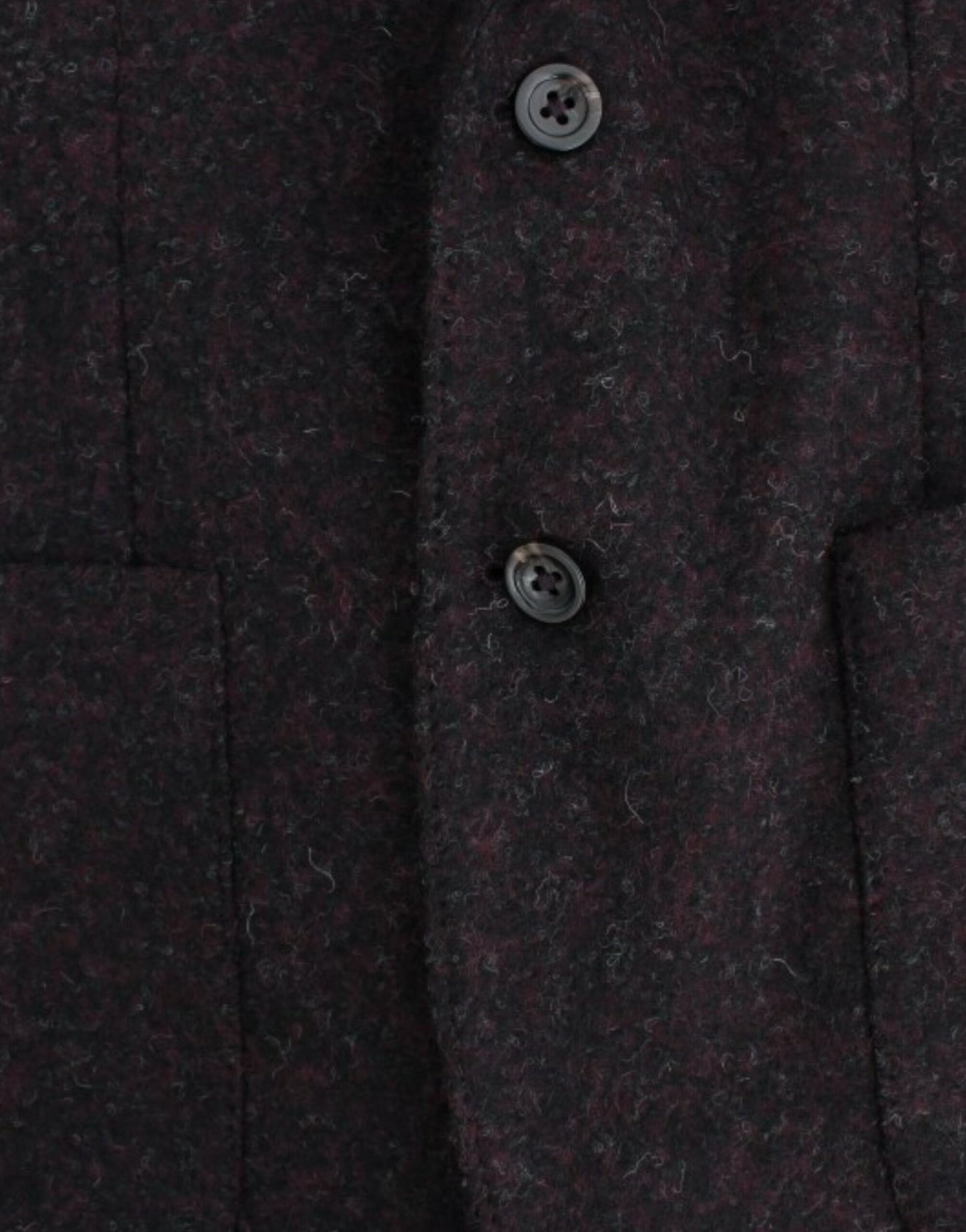 Dolce & Gabbana Bordeaux Alpaga Two-Button Blazer Jacket