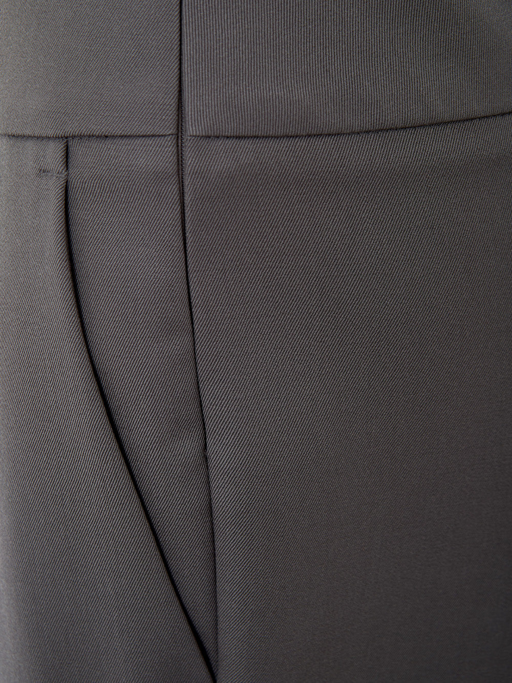Lardini Elegant Grey Palazzo Wool Trousers