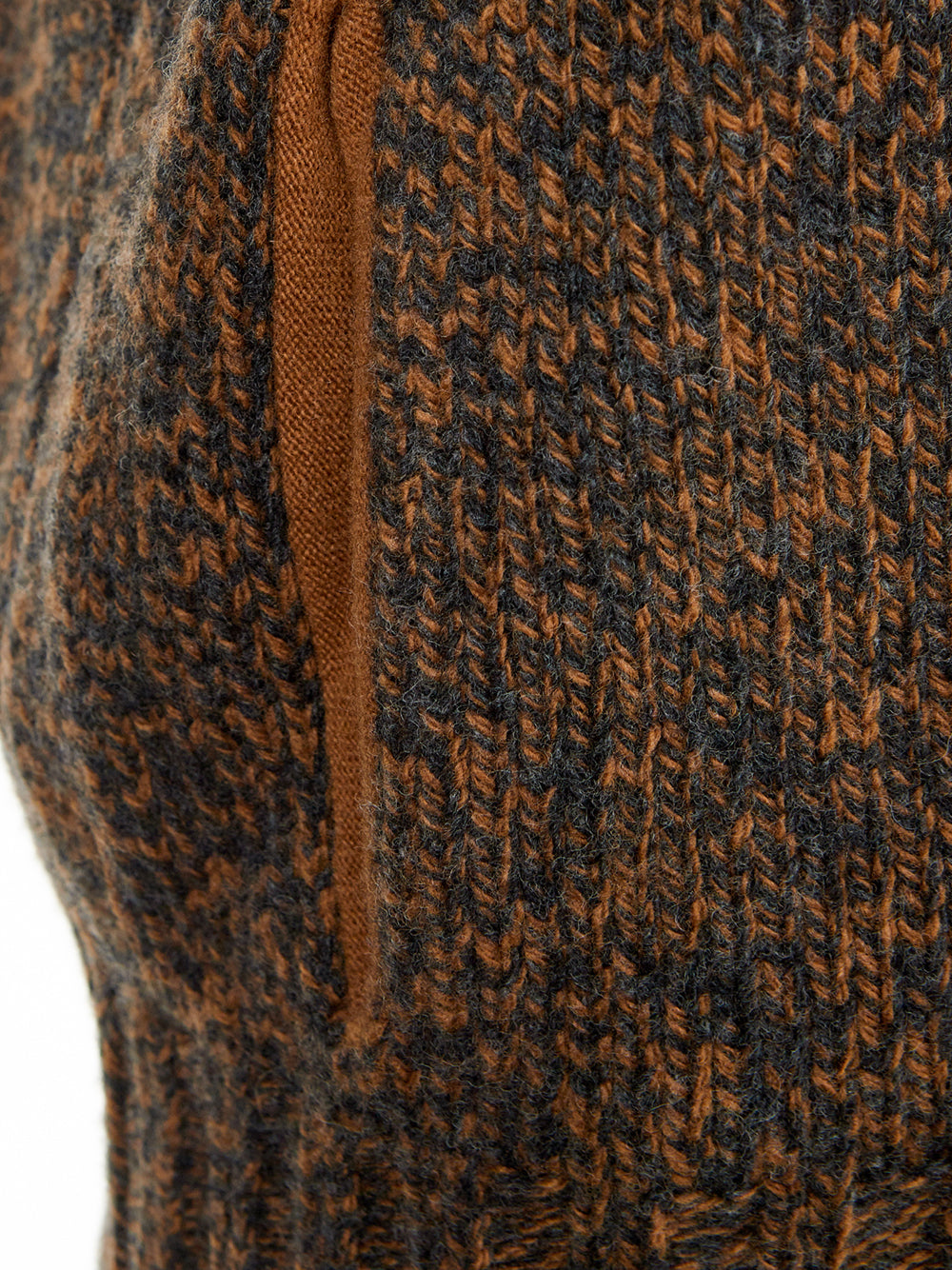 Gran Sasso Elegant Italian Wool Mock Zip Sweater
