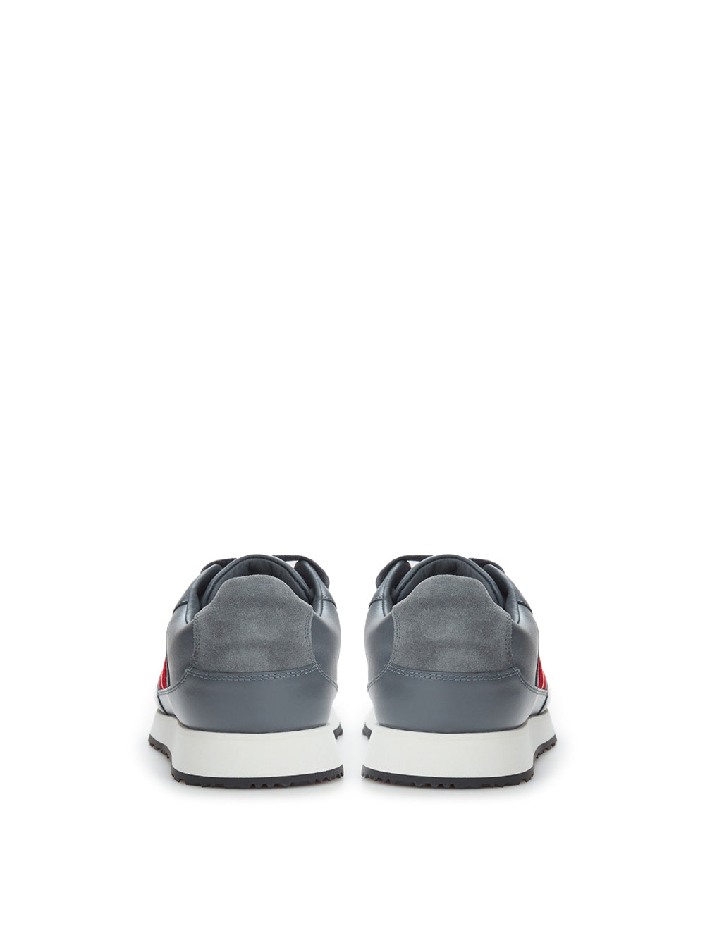 Bally Elegant Grey Suede Sneakers for Refined Style