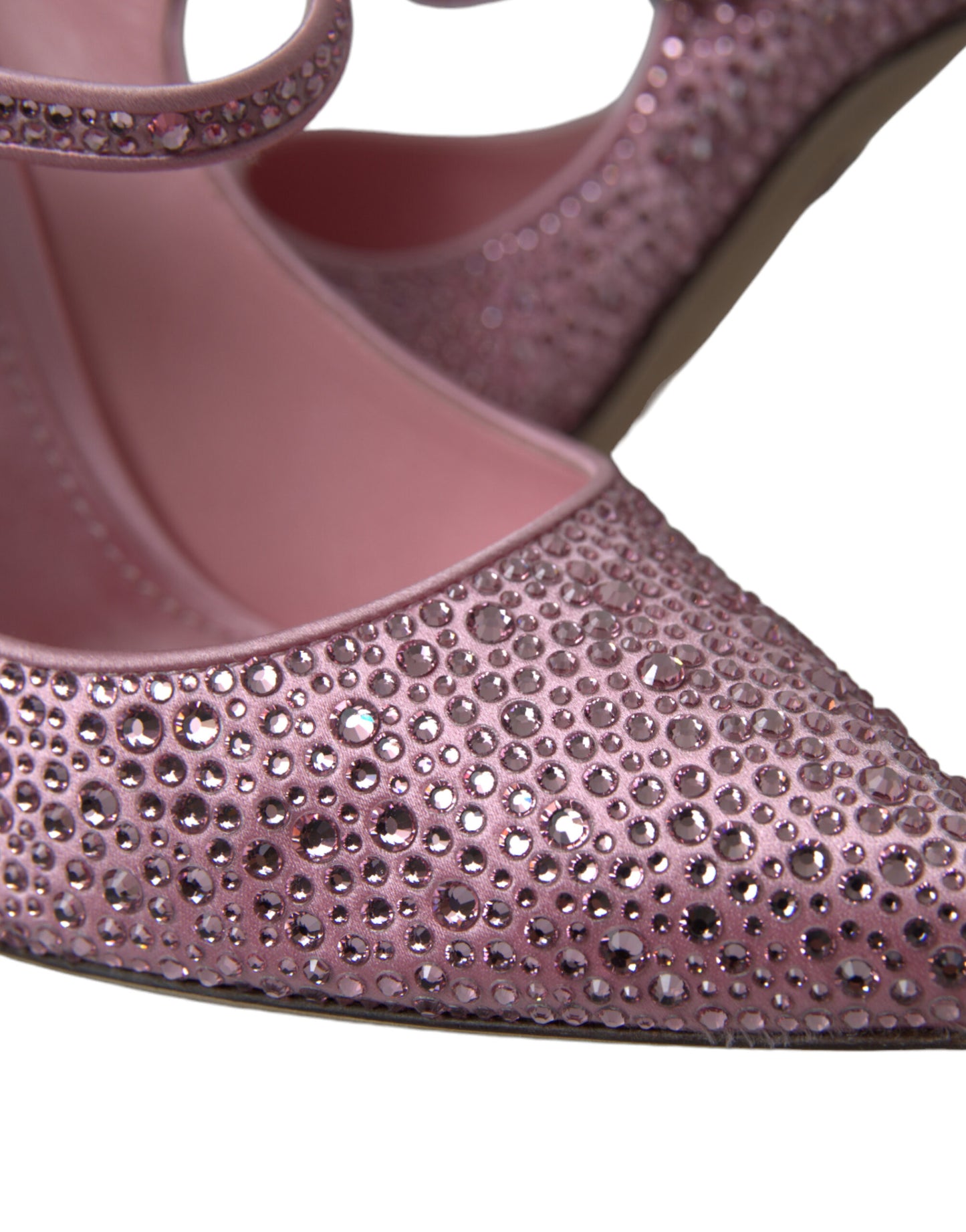 Dolce & Gabbana Enchanting Pink Crystal Pumps