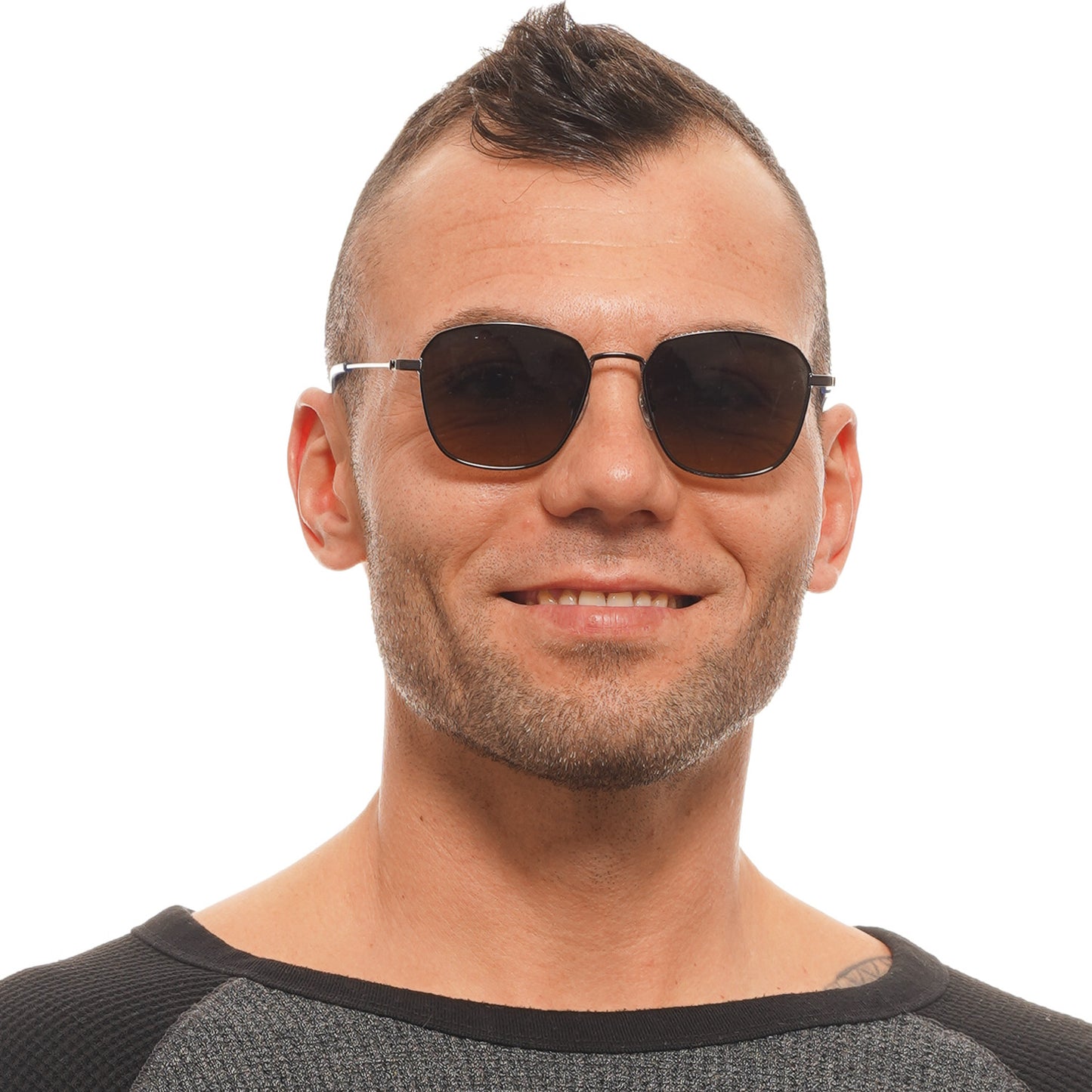 Ted Baker Gray Sunglasses for man