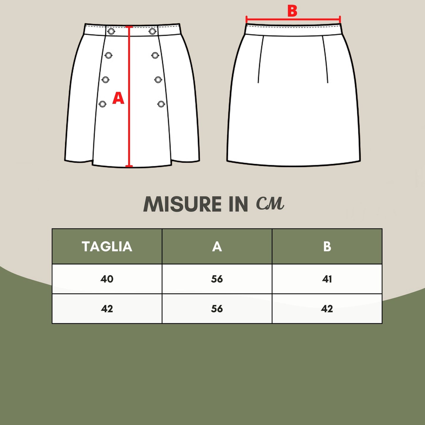 Bottega Veneta Elegant Coconut Brown Pencil Skirt