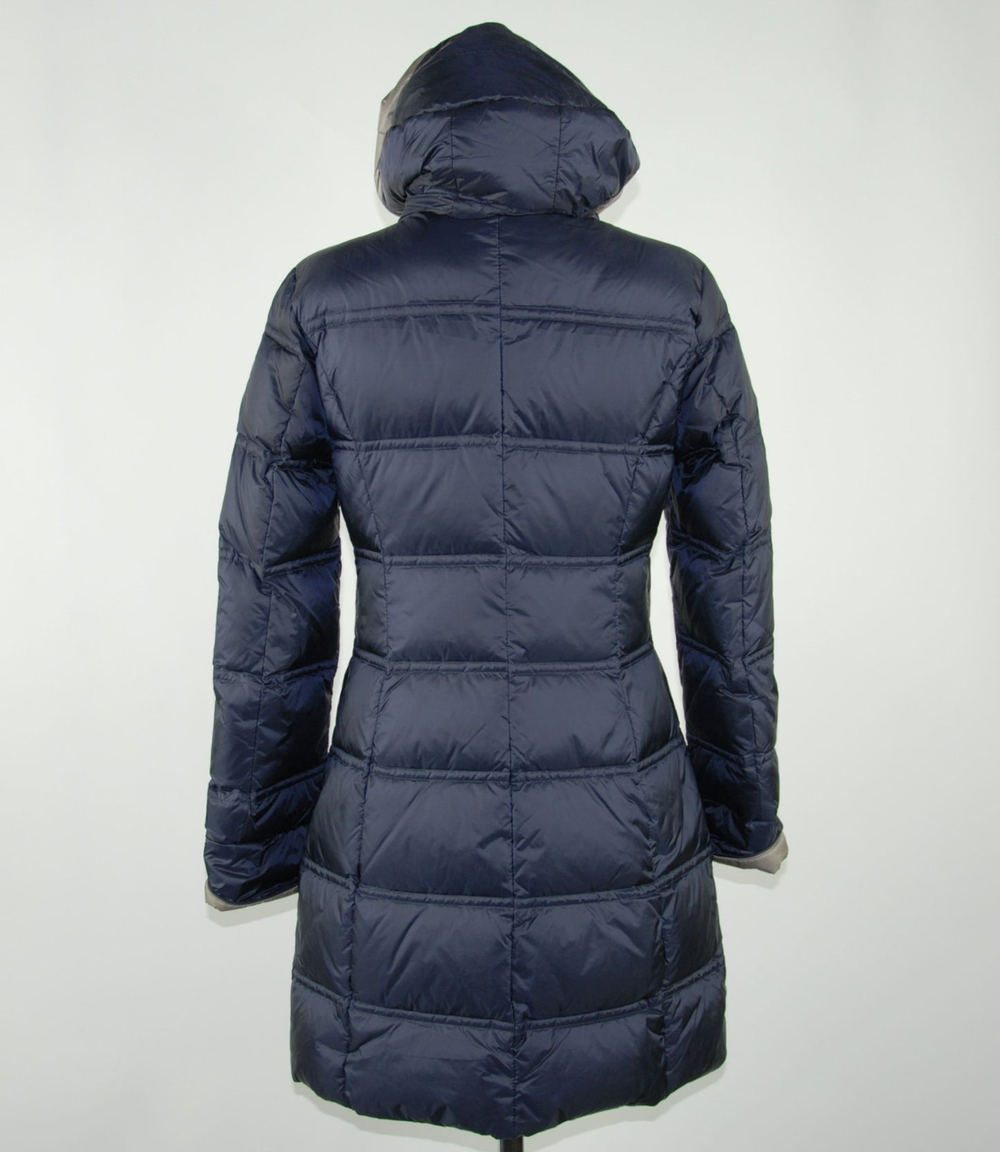 Emilio Romanelli Chic Blue Polyester Down Jacket