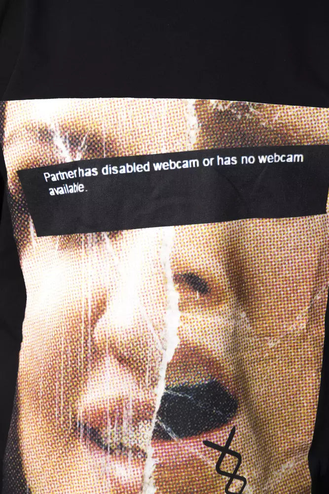 Nicolo Tonetto Elegant Round Neck Printed Tee