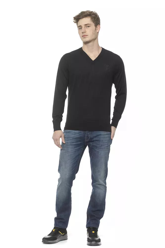 Billionaire Italian Couture Elegant V-Neck Cashmere Sweater