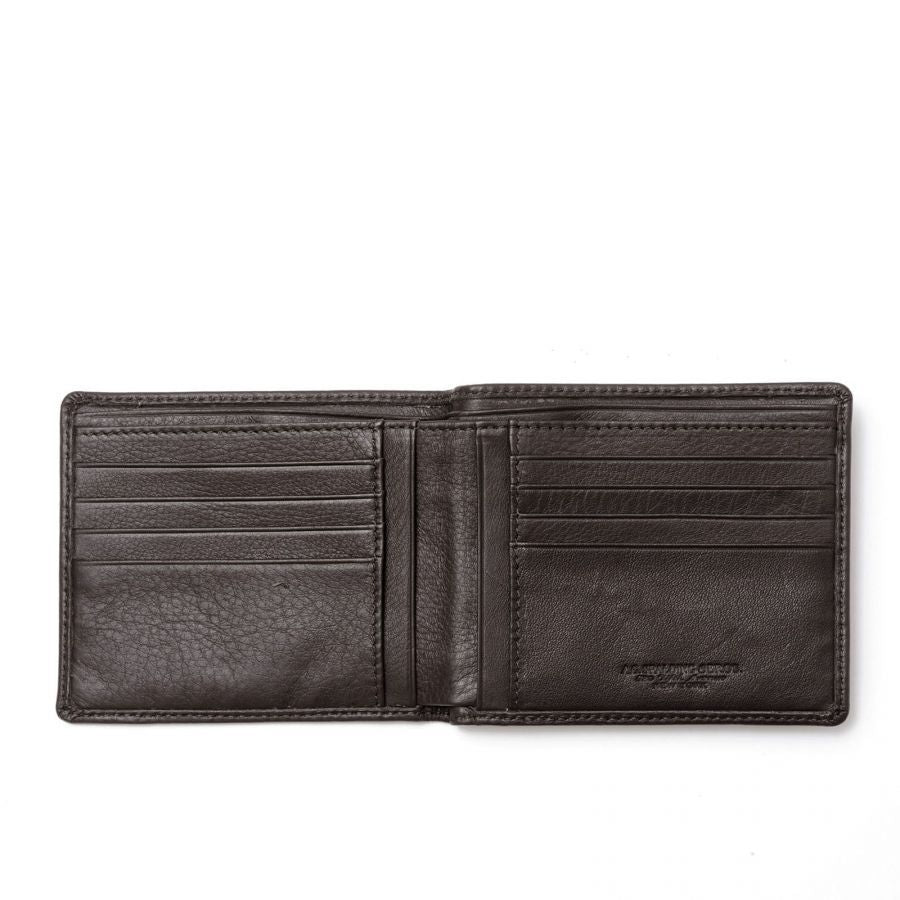 A.G. Spalding & Bros Elegant Dark Brown Horizontal Wallet with RFID