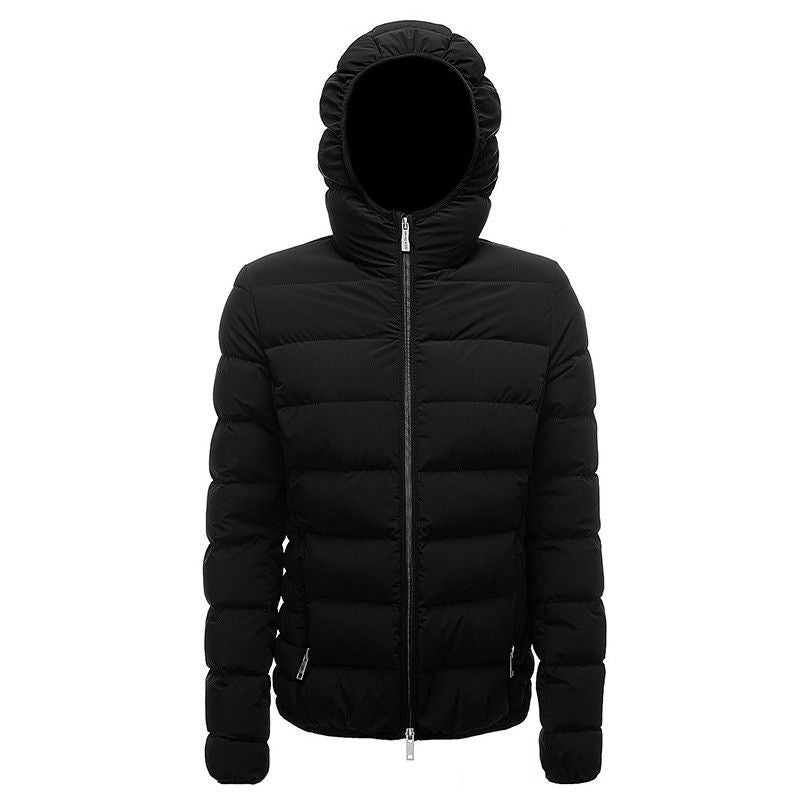 Centogrammi Elegant Ultra-Light Hooded Down Jacket