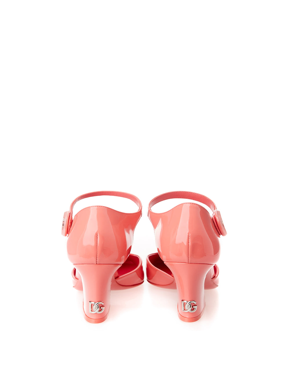 Dolce & Gabbana Chic Pink Patent Leather Mary Jane Shoes