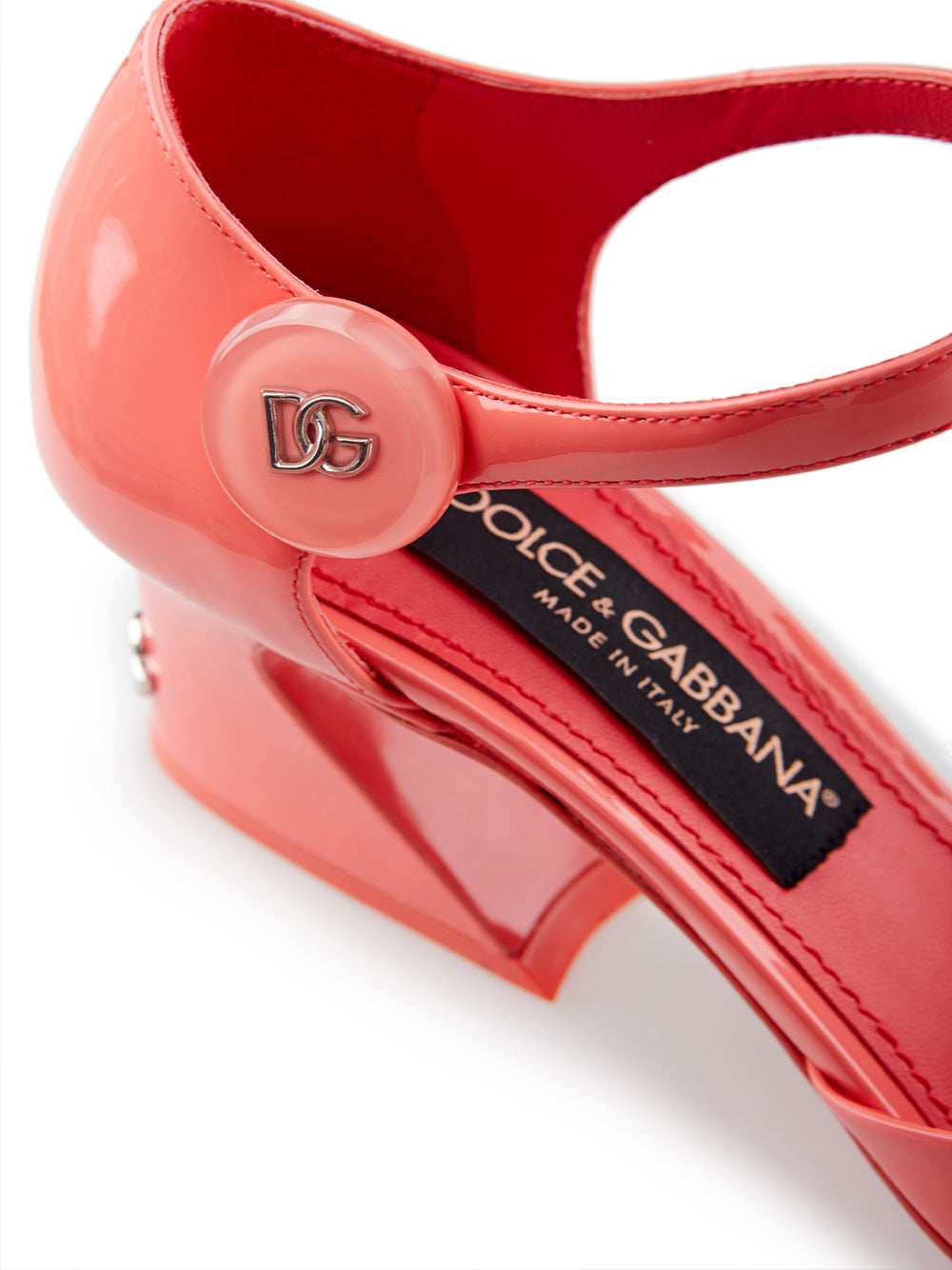 Dolce & Gabbana Chic Pink Patent Leather Mary Jane Shoes