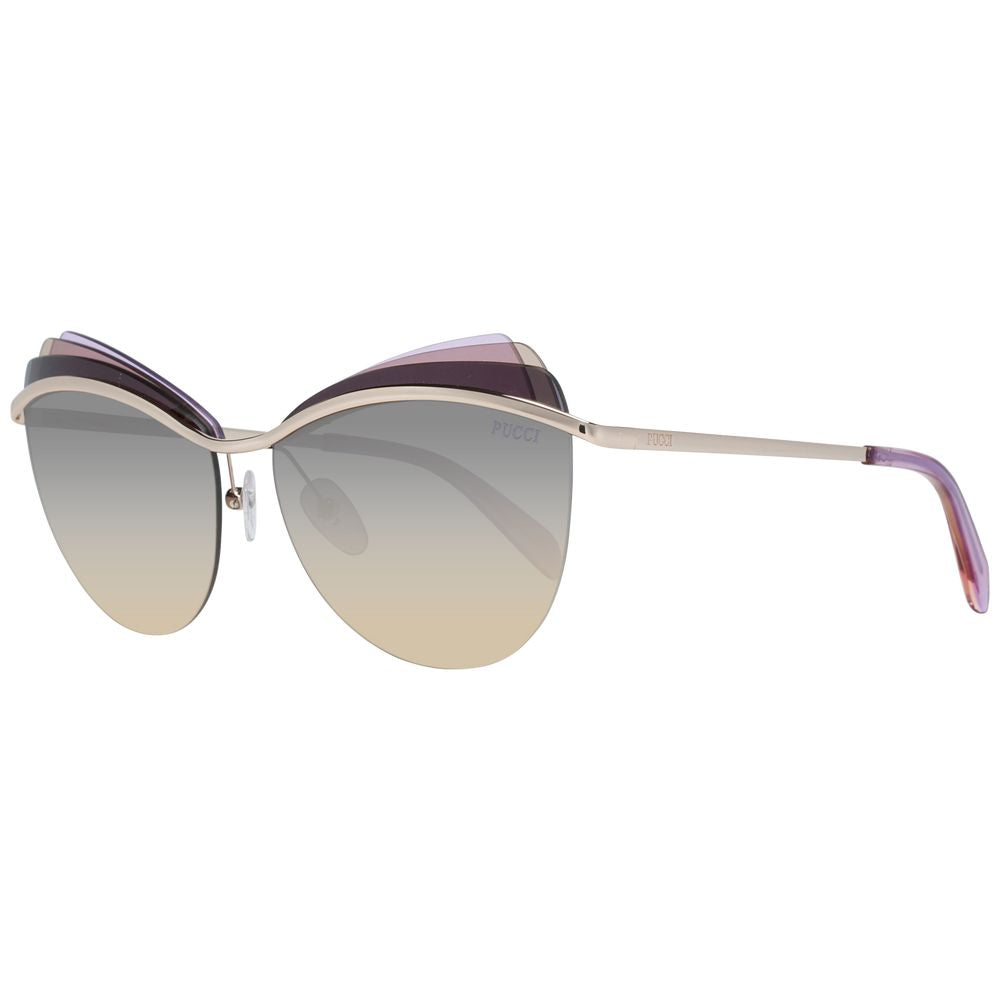 Emilio Pucci Gold Women Sunglasses