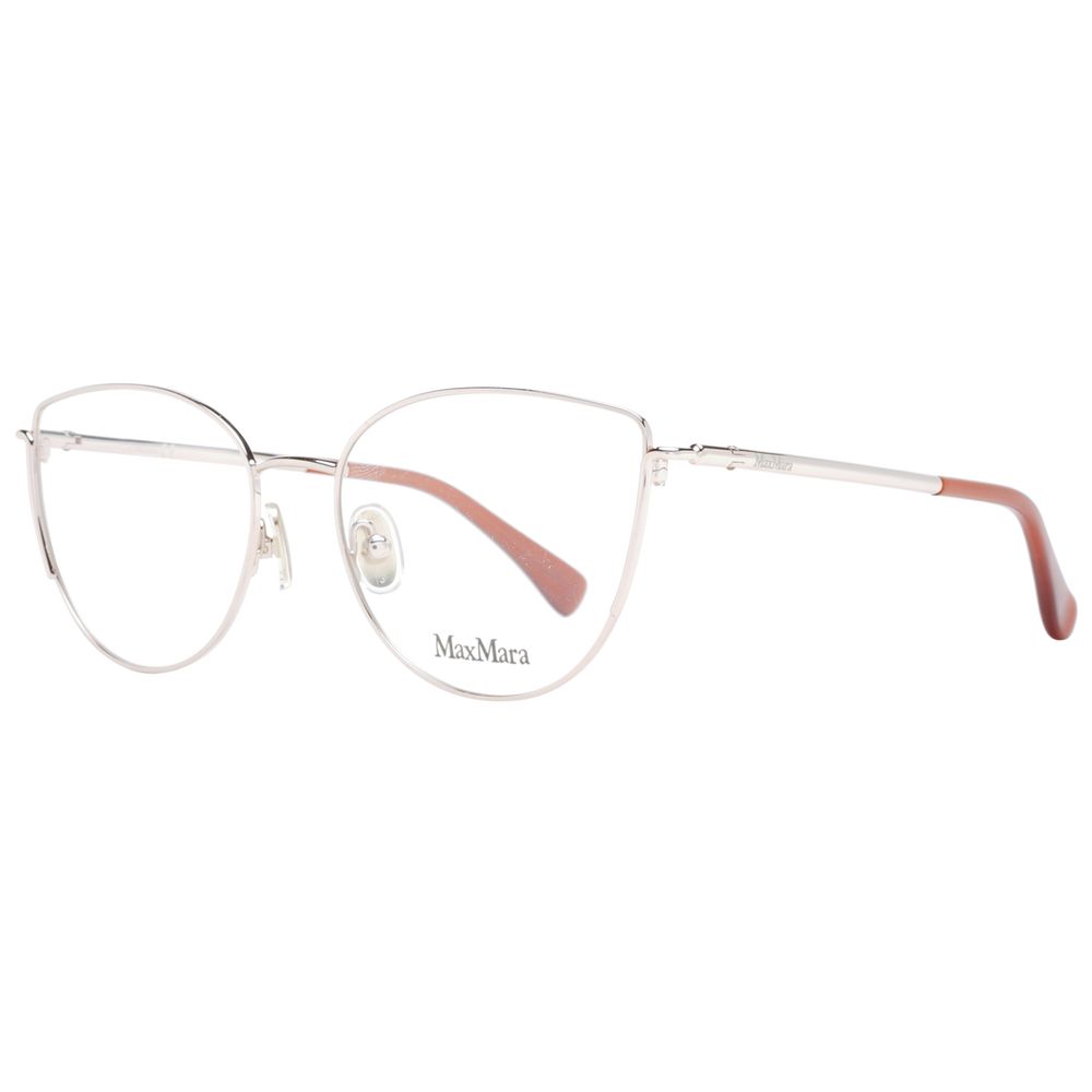 Max Mara Rose Gold Women Optical Frames