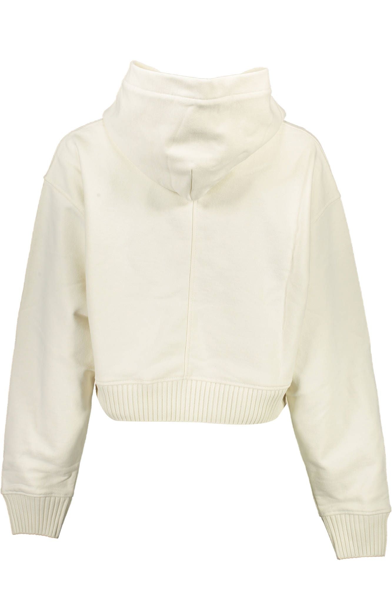 Calvin Klein Eco-Conscious White Hooded Sweatshirt