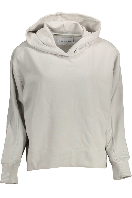 Calvin Klein Elegant Long-Sleeved Hooded Sweatshirt