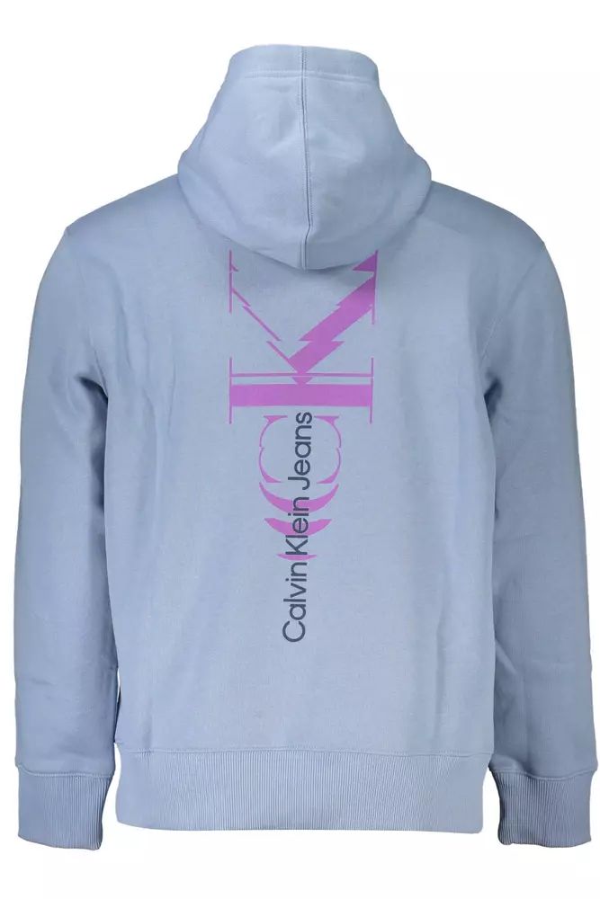 Calvin Klein Elevated Light Blue Hooded Sweatshirt