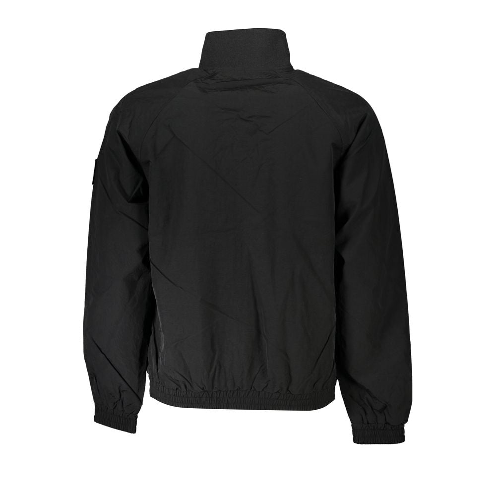 Calvin Klein Elegant Black Polyamide Sports Jacket