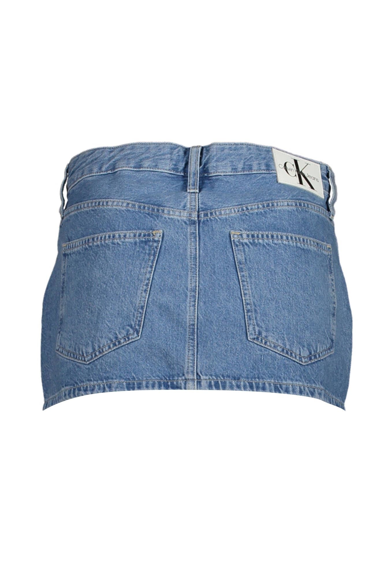 Calvin Klein Chic Light Blue Denim Mini Skirt