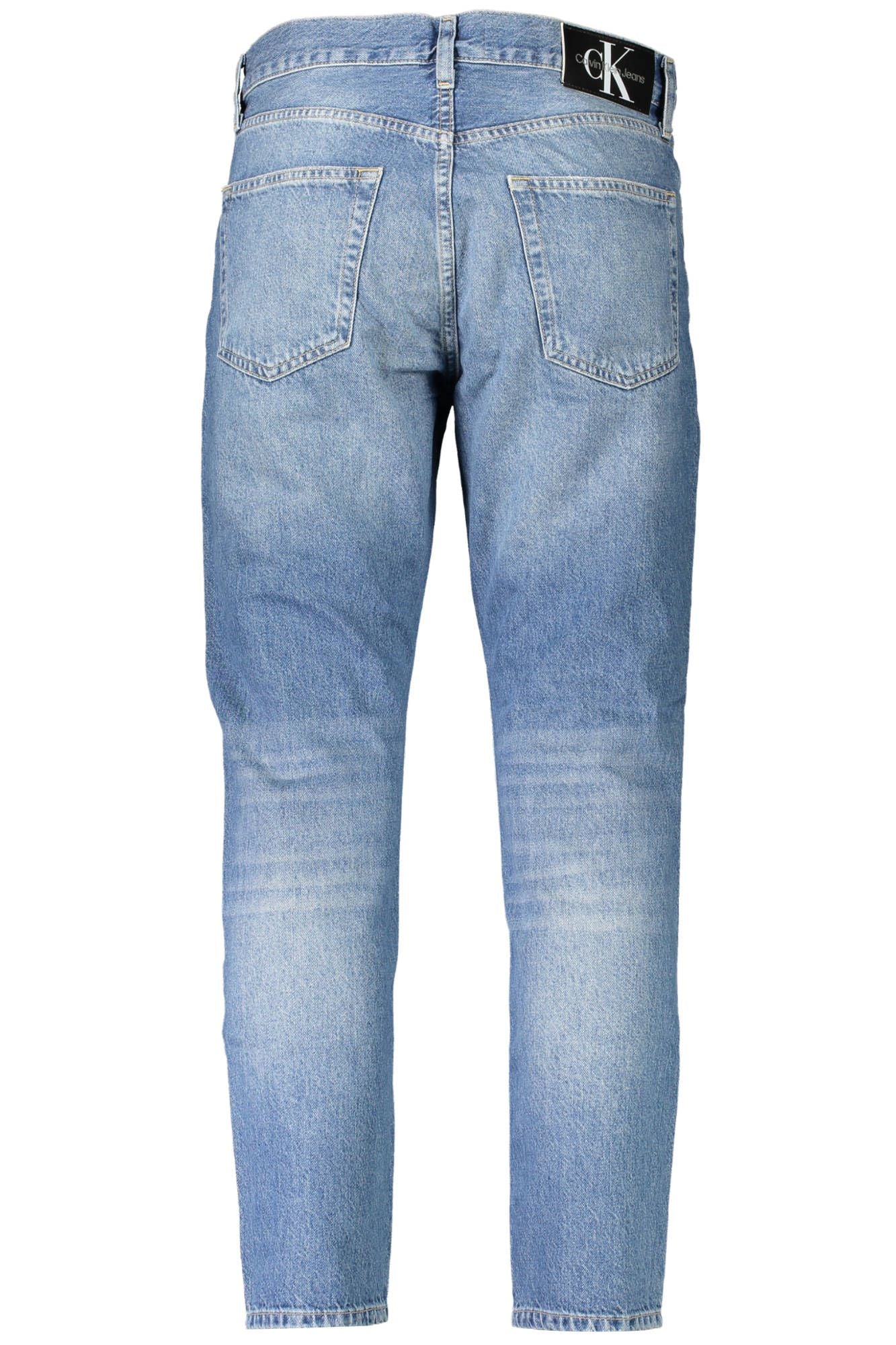 Calvin Klein Sleek Washed Denim Jeans for a Timeless Style