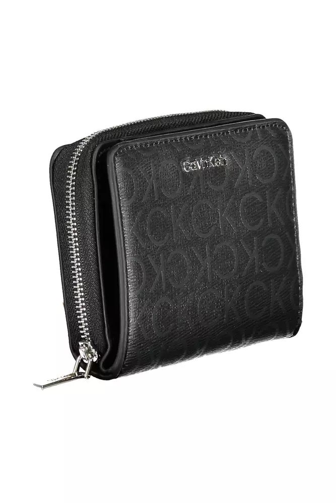 Calvin Klein Elegant Black Wallet with RFID Block & Coin Purse