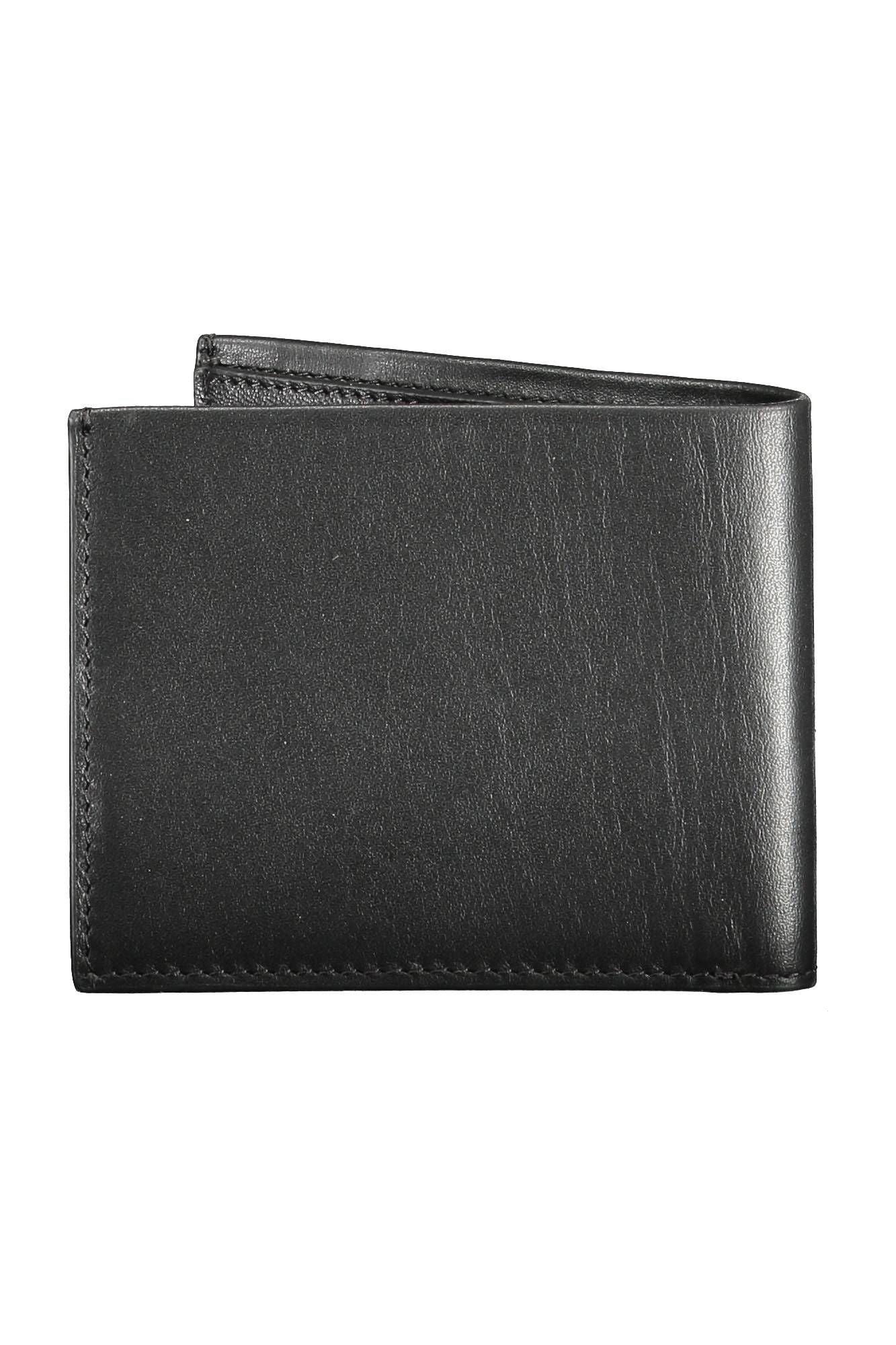 Calvin Klein Sleek Black Leather RFID Wallet