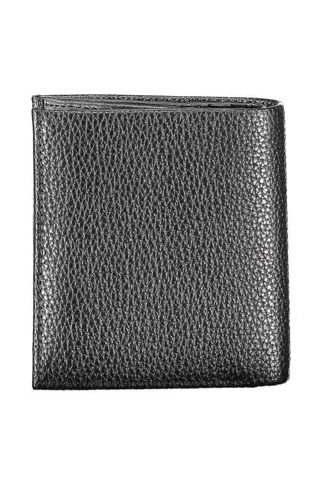 Calvin Klein Elegant Black Leather Wallet with RFID Block