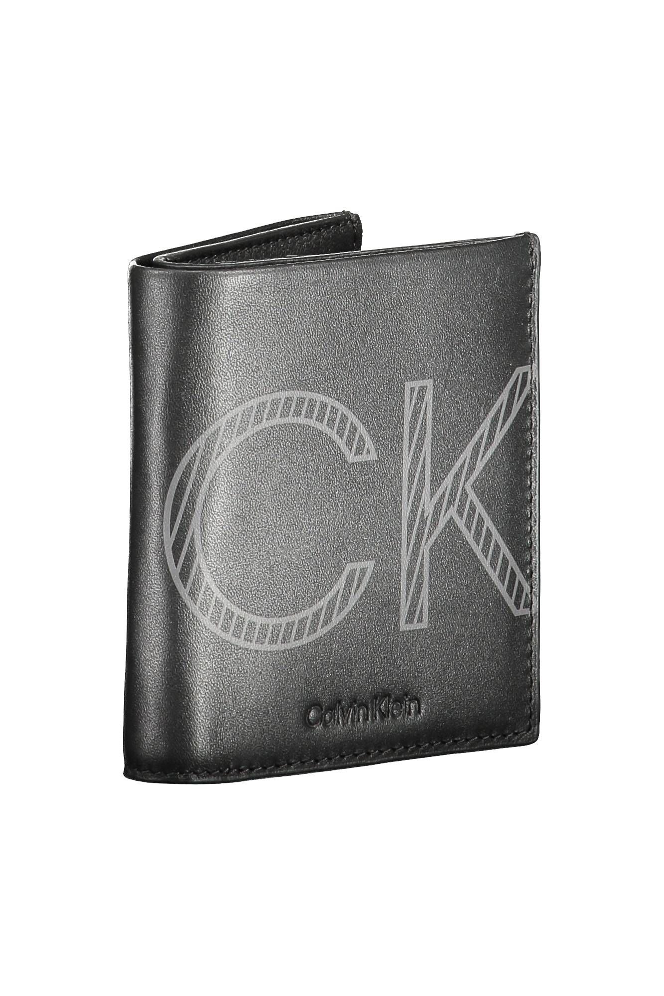 Calvin Klein Sleek Dual Compartment Leather Wallet