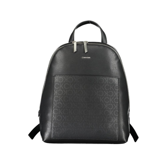 Calvin Klein Eco-Chic Designer Backpack With Contrasting Details