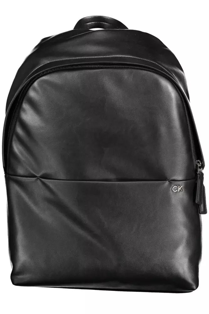 Calvin Klein Eco-Conscious Sleek Black Backpack