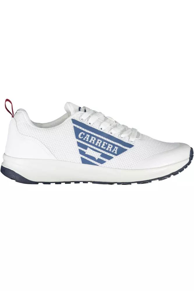 Carrera Chic White Sneakers with Iconic Contrast Details