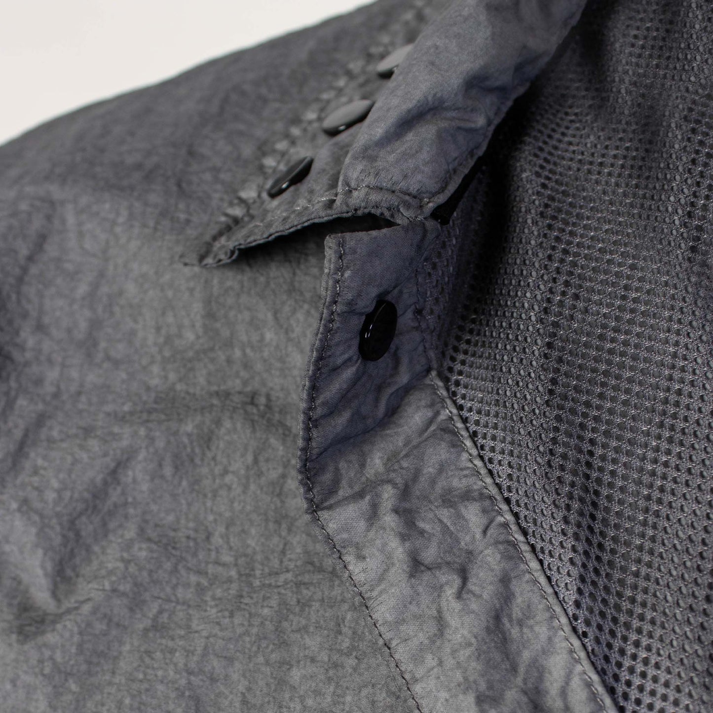 C.P. Company Tech Fabric Black Overshirt Jacket