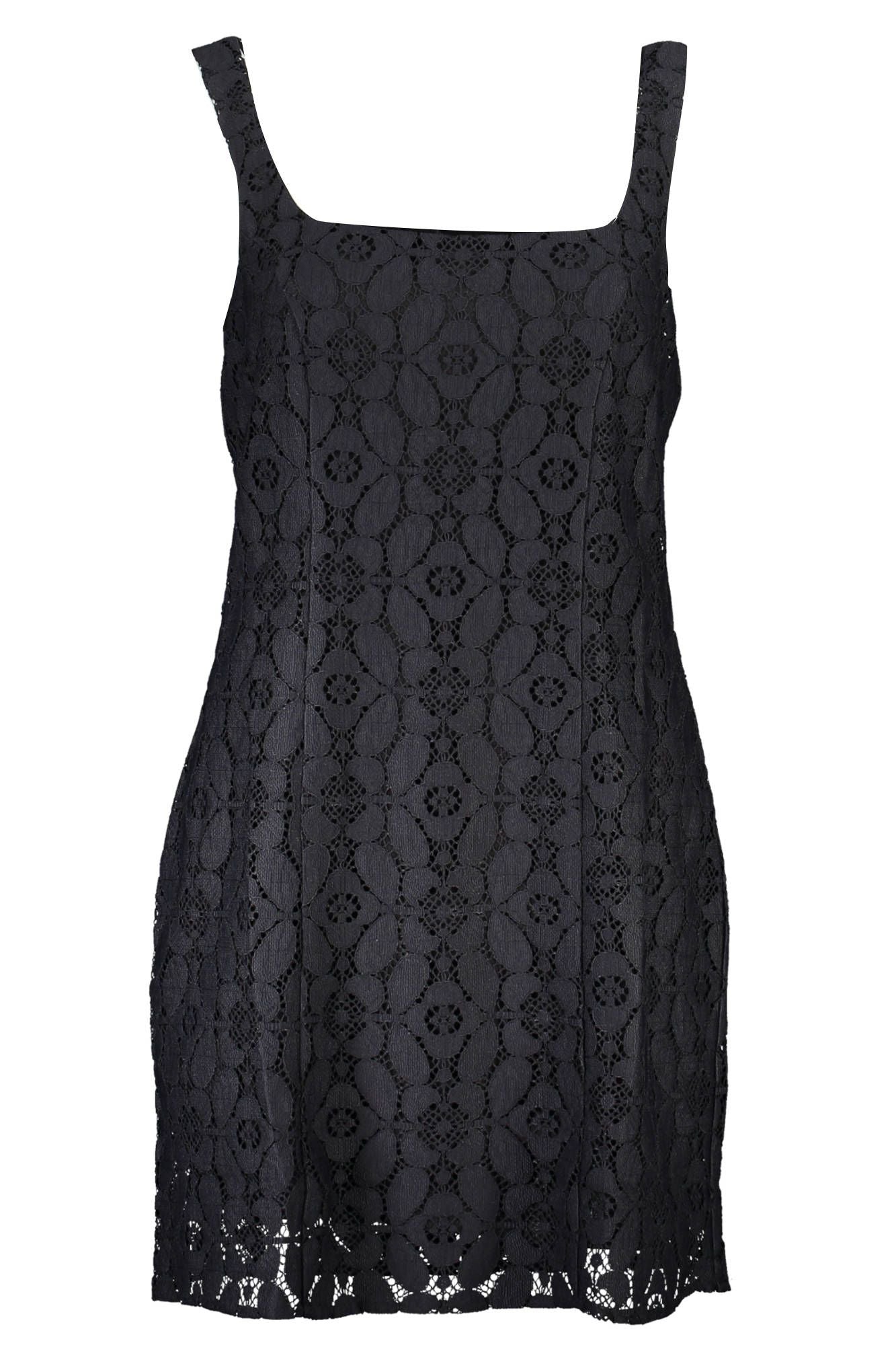 Desigual Elegant Sleeveless Square-Neck Mini Dress