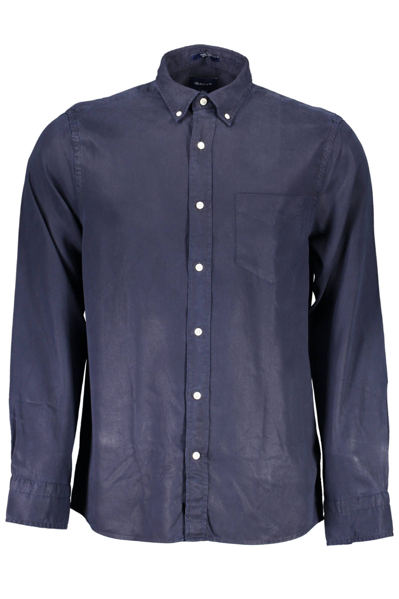 Gant Sophisticated Blue Long Sleeve Shirt for Men