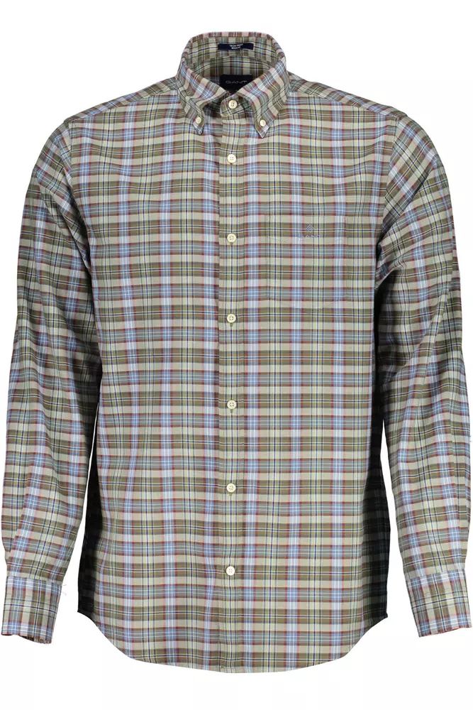 Gant Classic Green Button-Down Shirt