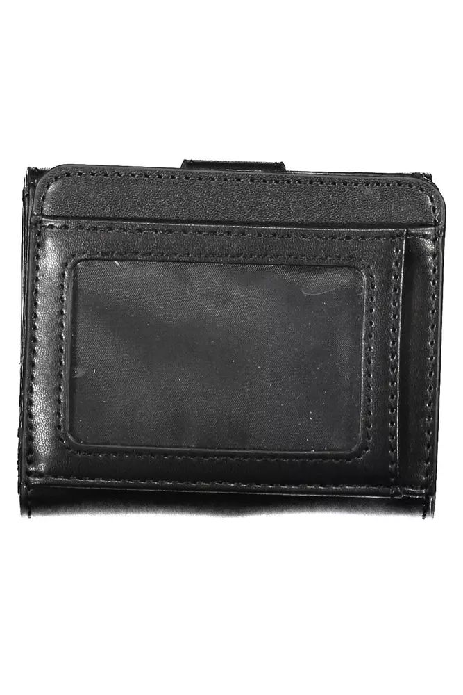 Guess Jeans Chic Black Two-Compartment Wallet