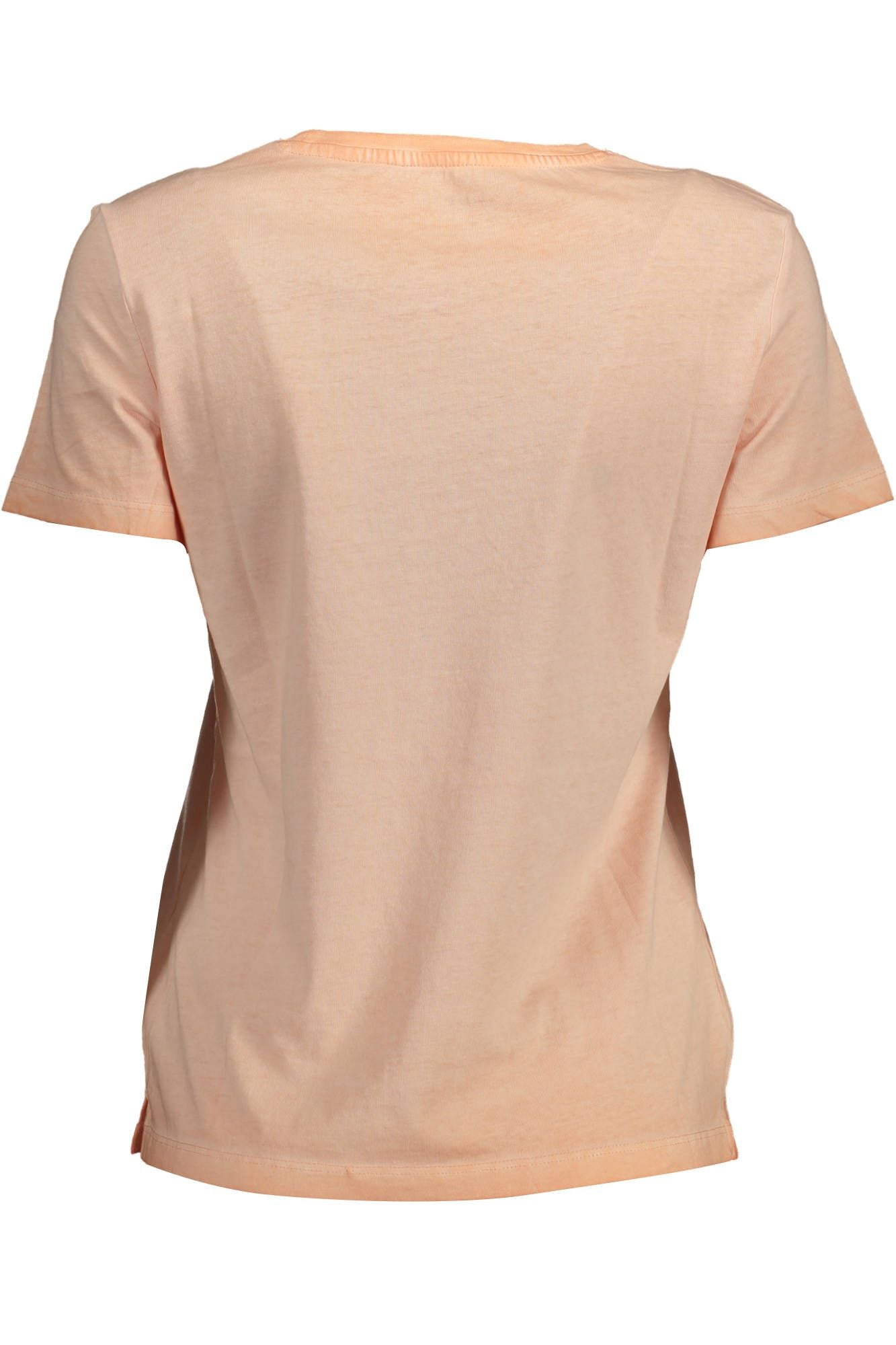 Guess Jeans Chic Pink Embroidered Logo Tee