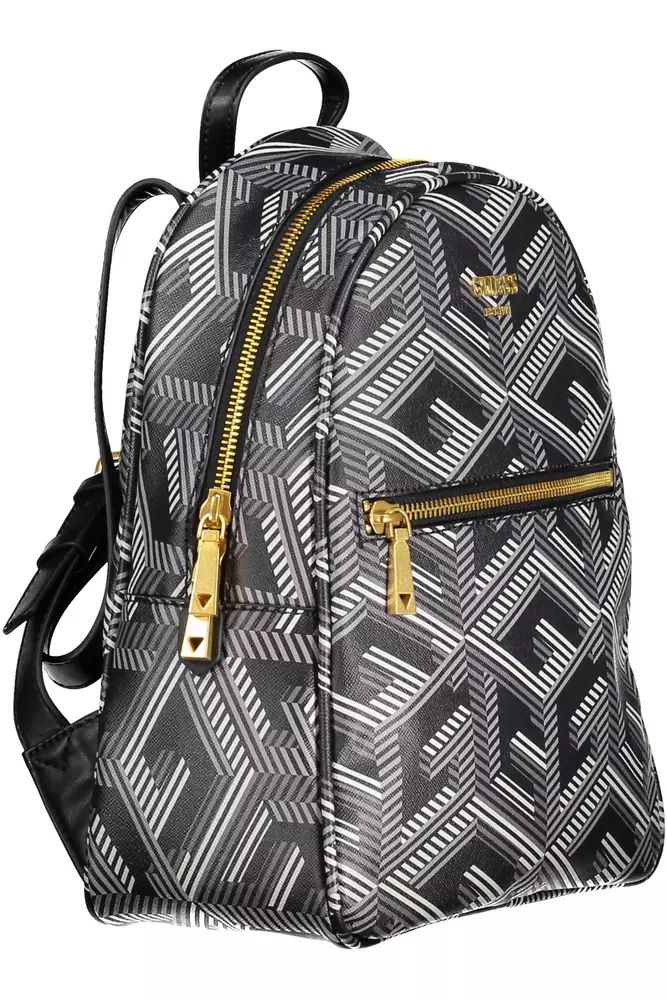 Guess Jeans Elegant Black Polyethylene Backpack