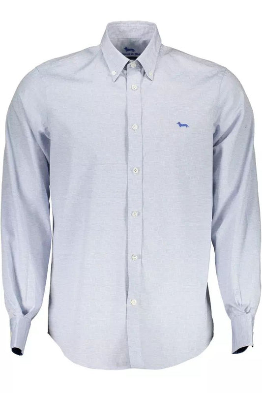 Harmont & Blaine Elegant Light Blue Cotton Shirt