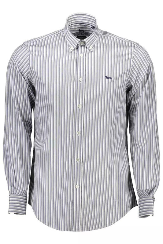 Harmont & Blaine Elegant Light Blue Cotton Shirt