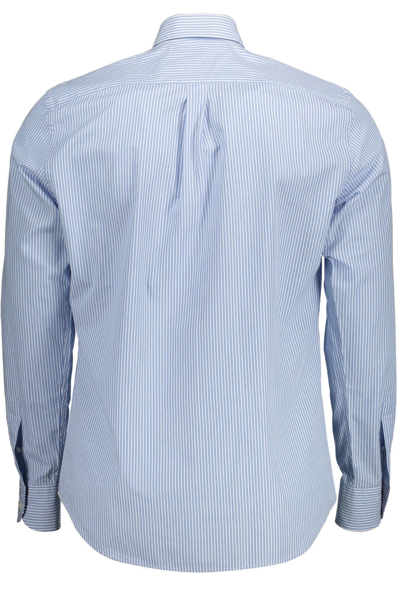 Harmont & Blaine Elegant Light Blue Organic Cotton Men's Shirt