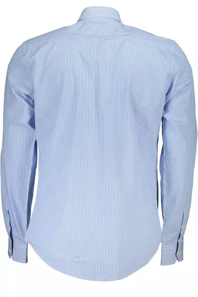 Harmont & Blaine Elegant Light Blue Organic Cotton Shirt