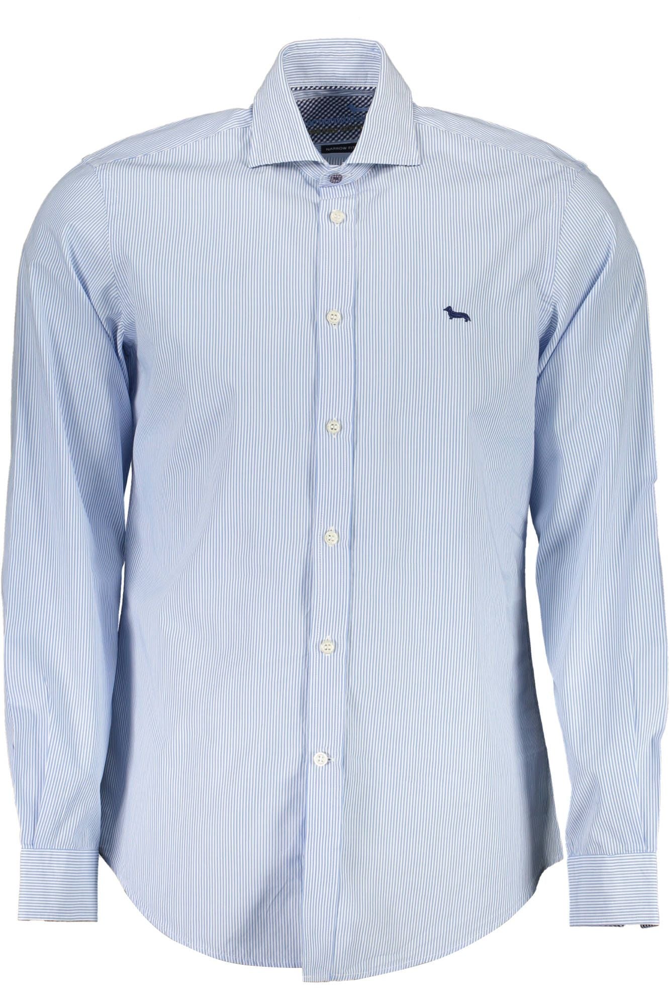 Harmont & Blaine Elegant Light Blue Narrow Fit Dress Shirt