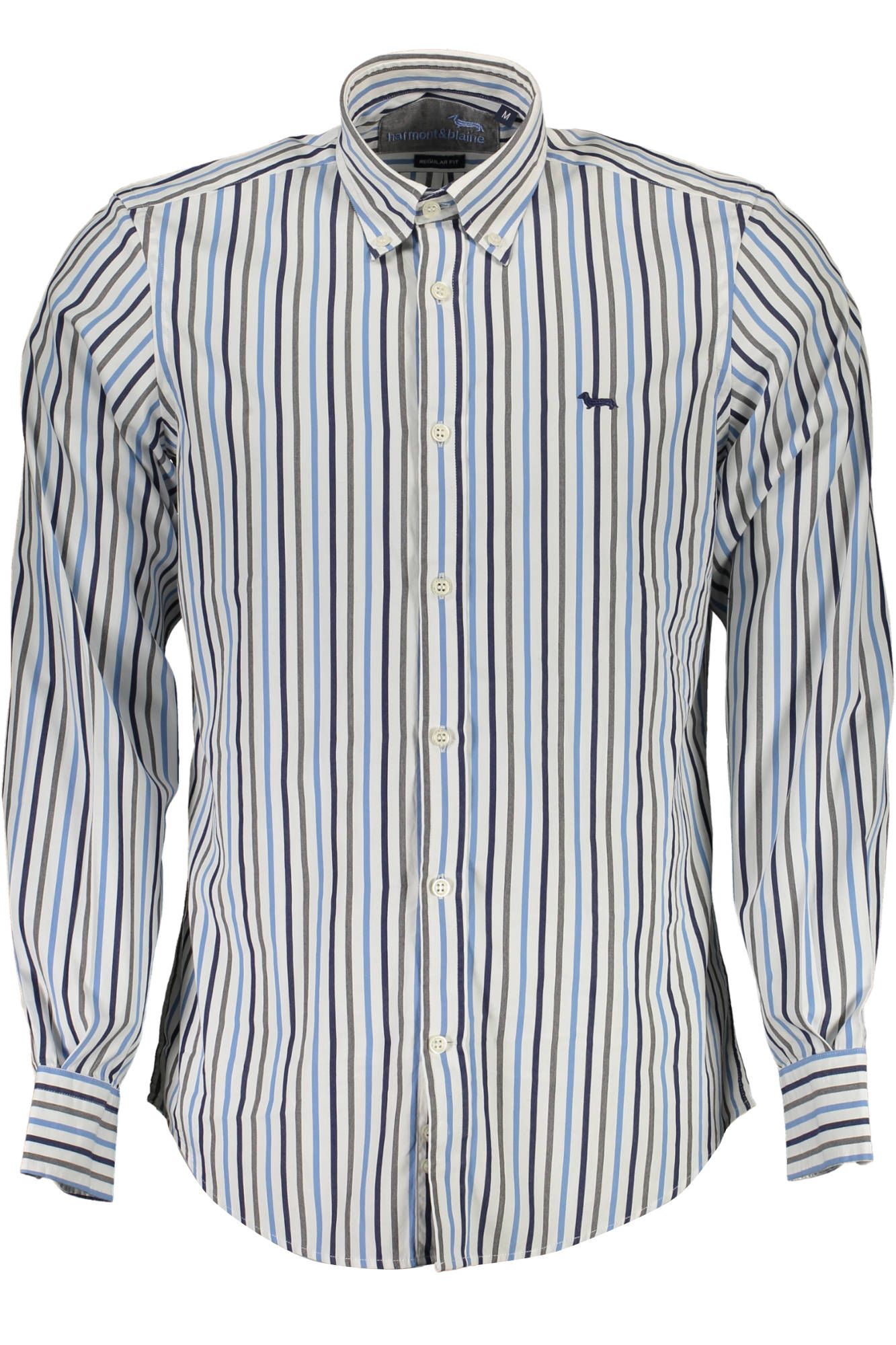 Harmont & Blaine Elegant White Cotton Button-Down Shirt