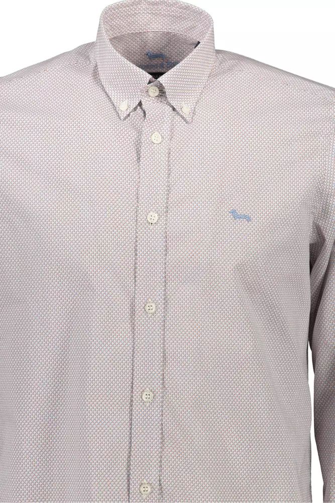 Harmont & Blaine Elegant White Cotton Long Sleeve Shirt