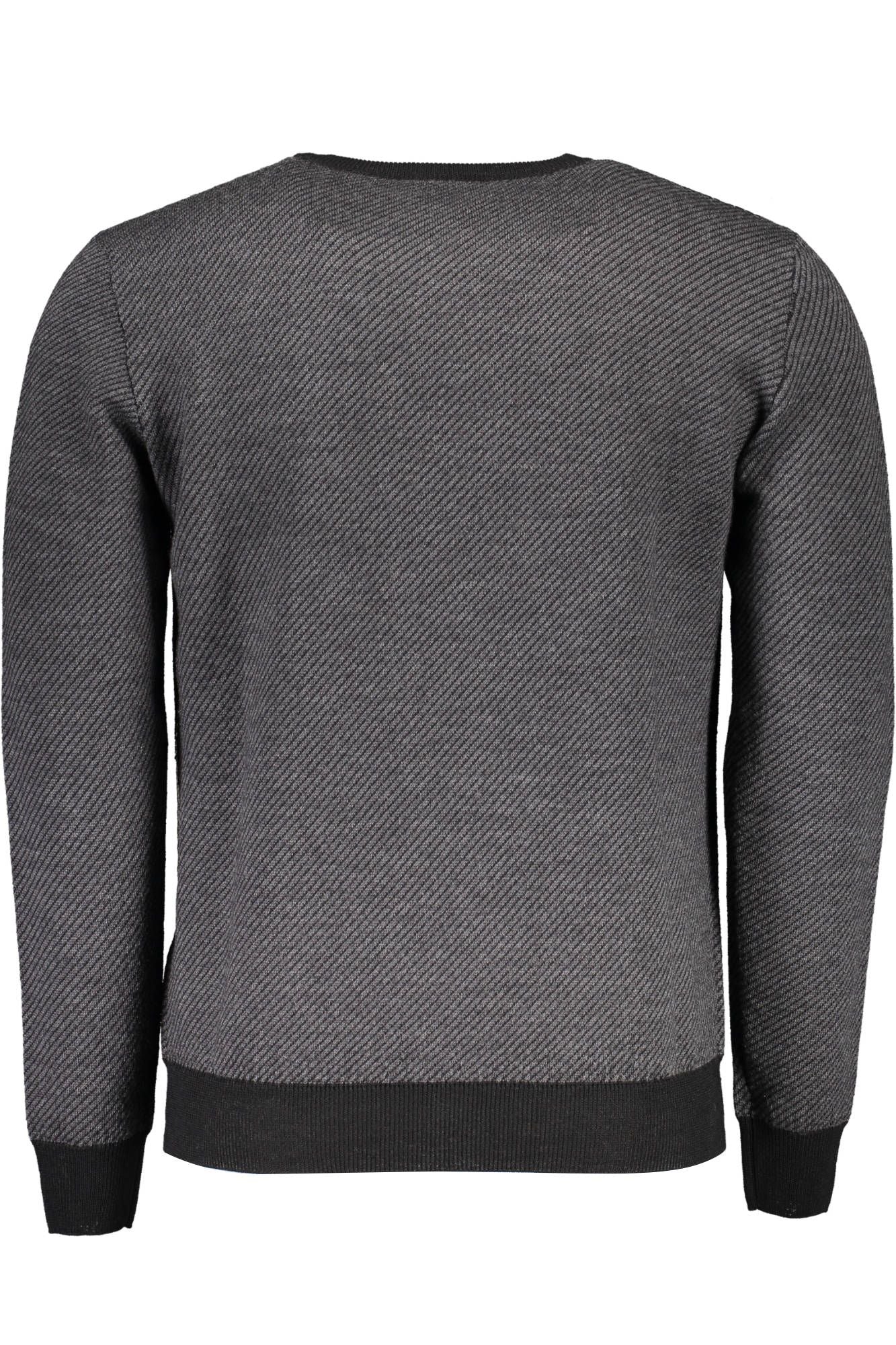 Harmont & Blaine Elegant Wool Sweater with Contrasting Details