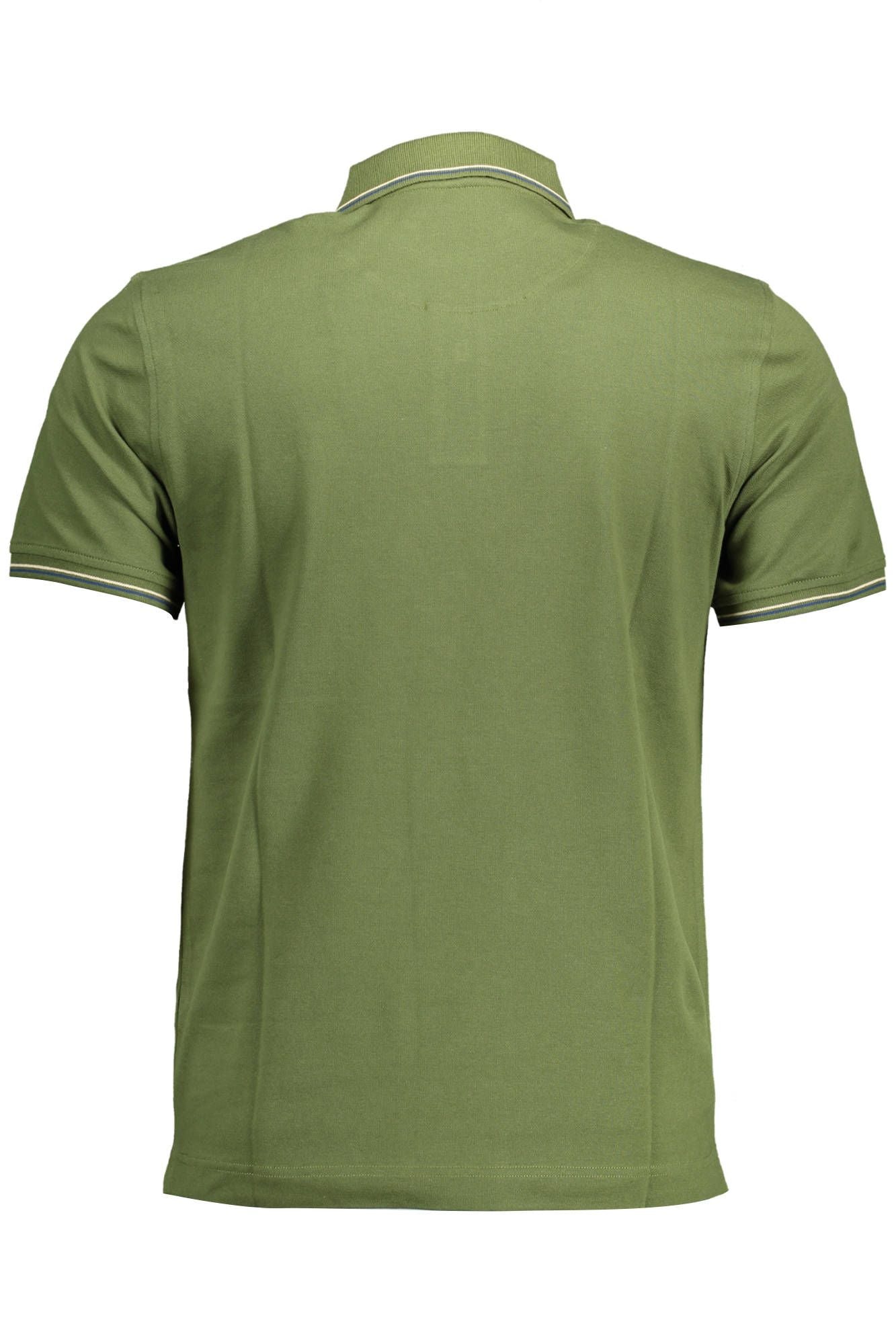 Harmont & Blaine Sleek Green Short-Sleeved Polo for Men