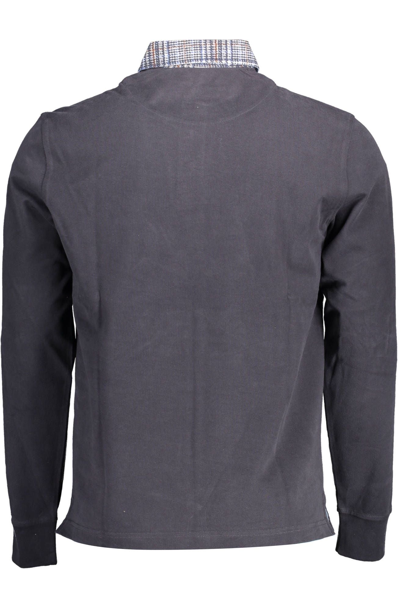 Harmont & Blaine Elegant Long-Sleeve Polo with Contrasting Details