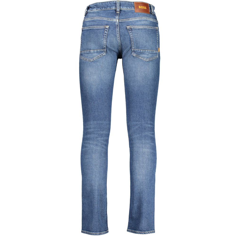 Hugo Boss Sleek Slim Fit Washed Denim