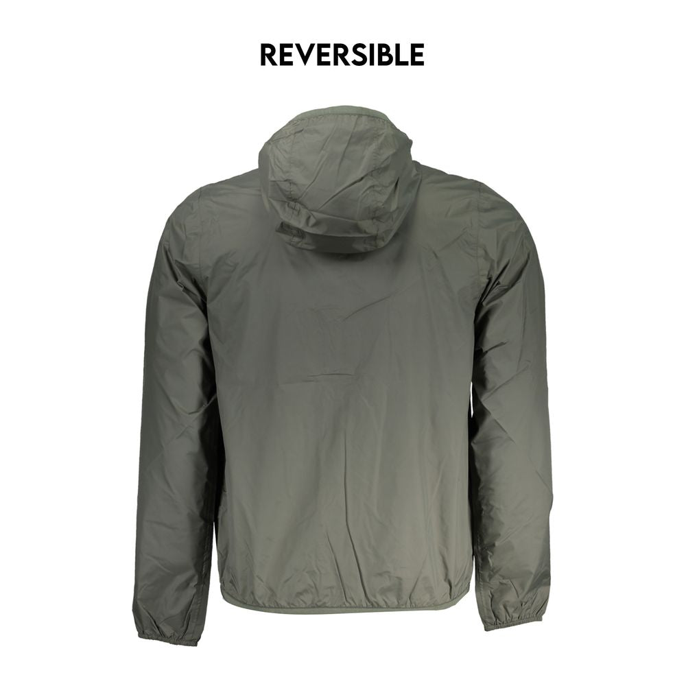 K-WAY Reversible Waterproof Hooded Jacket